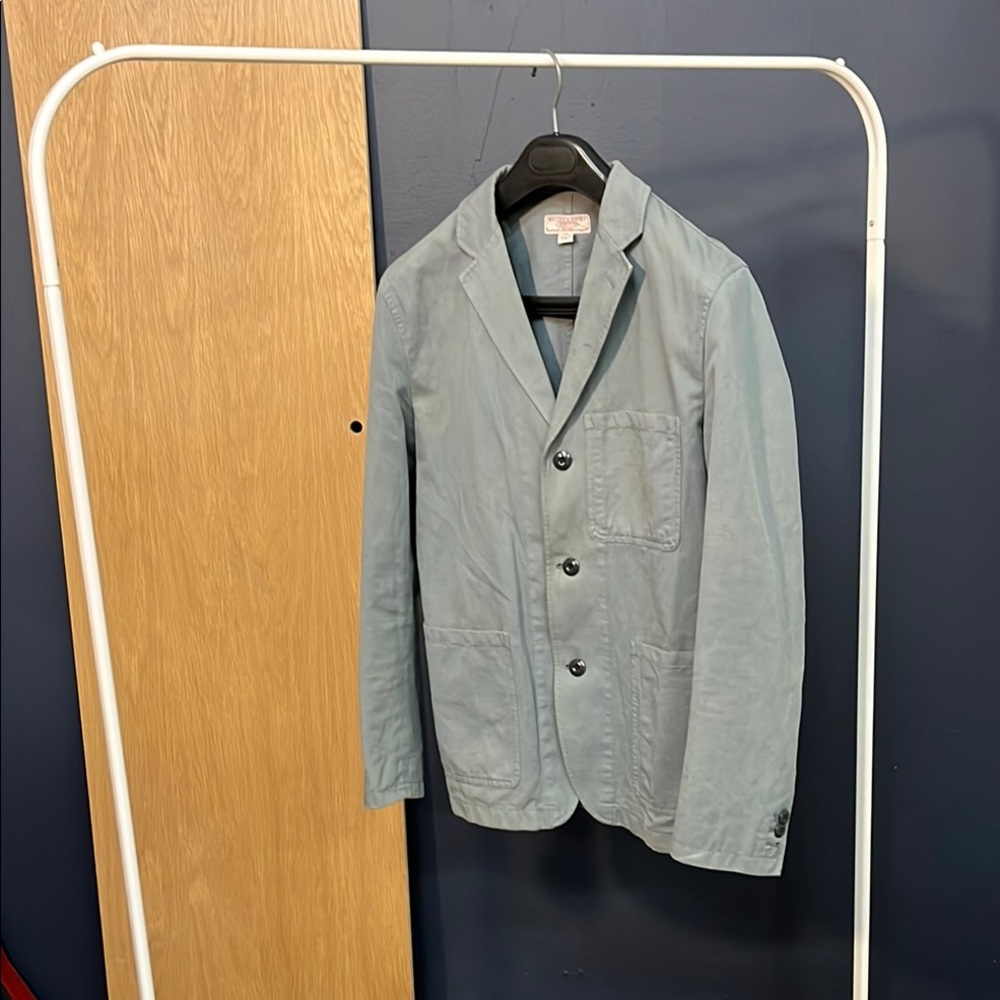 J.Crew Wallace & Barnes duck canvas utility chore jacket